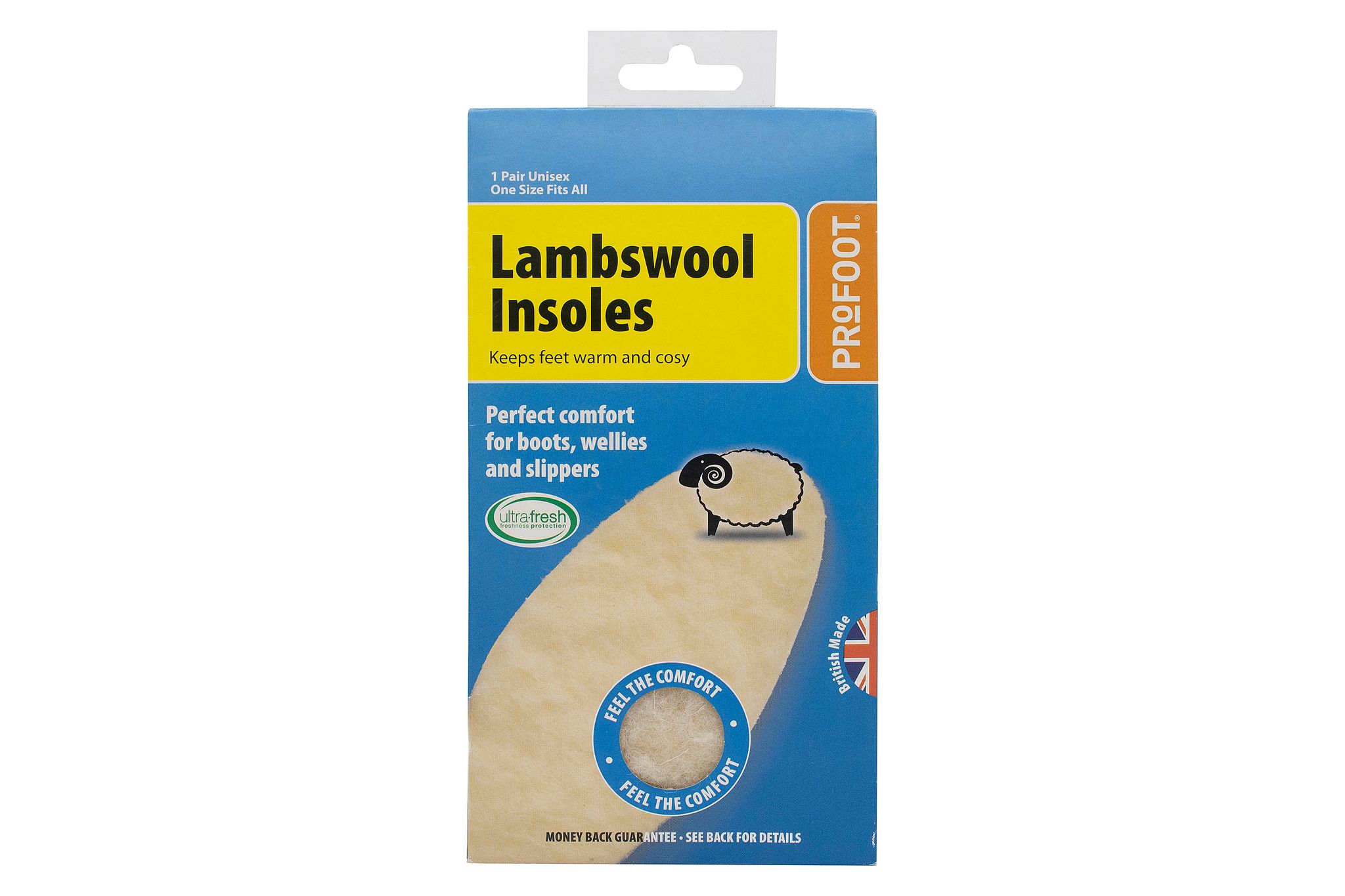 Lambswool Insole Footcare