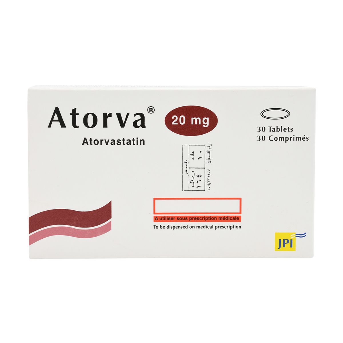 Atorva 20 mg 30 Tab