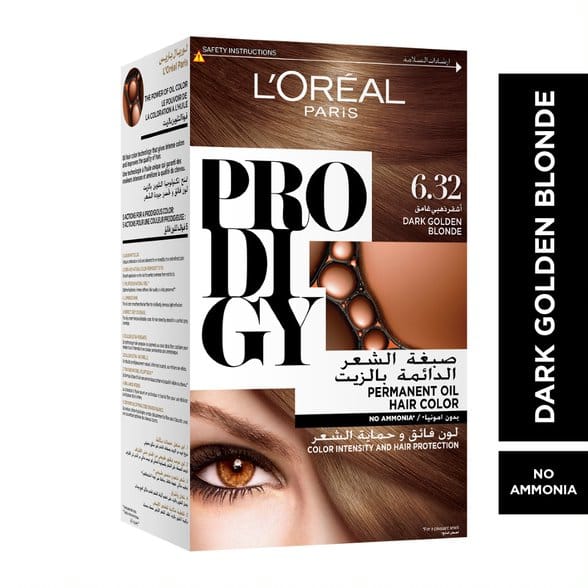 Prodigy Hair Color 6.32 Dark Golden Blond