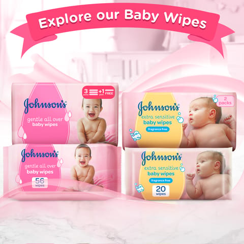 Extra Sensitive Baby Wipes 223 Wipes \ 3+1 Free