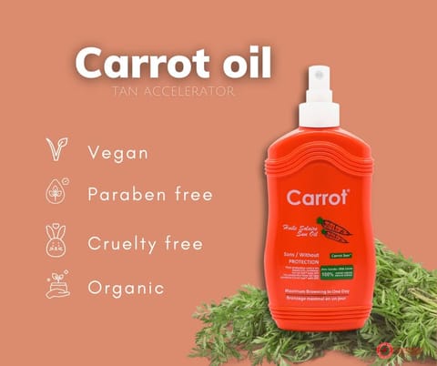 Carrot Sun Oil Gold 200Ml