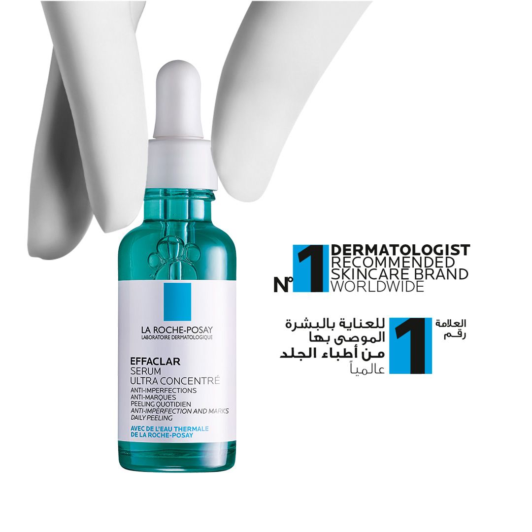 La Roche Posay Effaclar Acne Serum with Salicylic Acid and Niacinamide for Oily and Acne Prone Skin 30ml