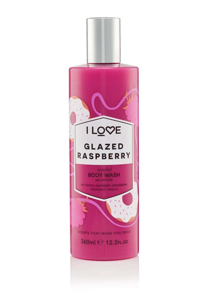 I LOVE Body Wash Glazed Raspberry 375ml