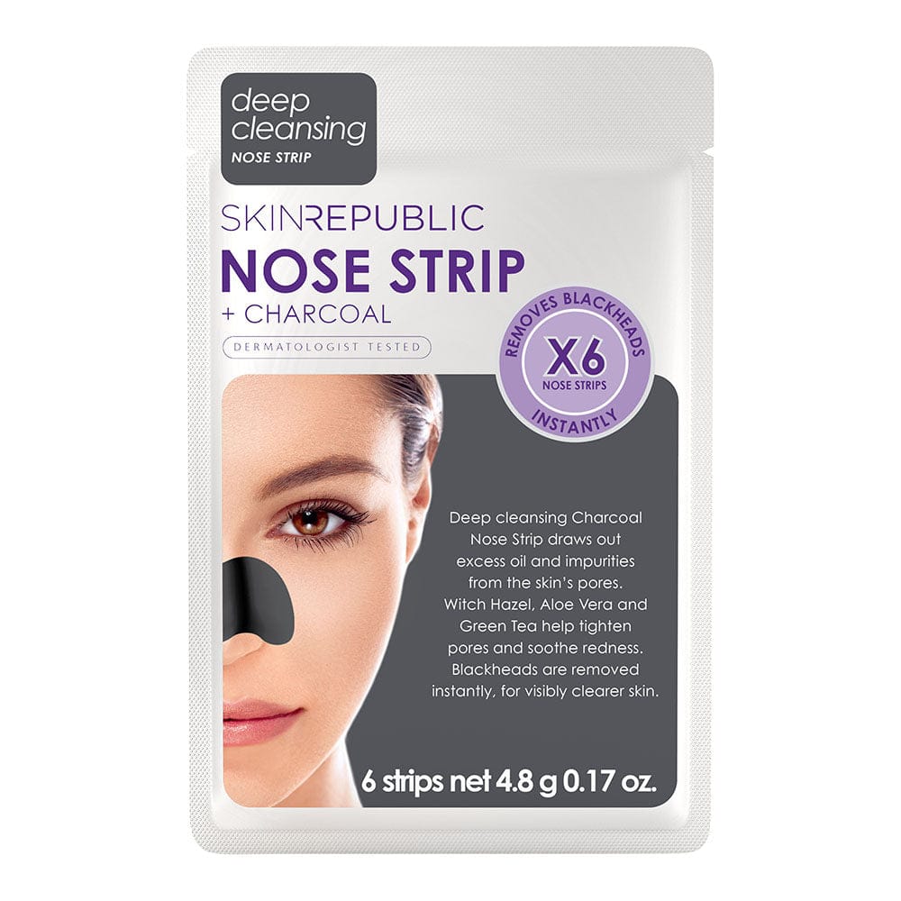 Nose Strips + Charcoal deep cleansing (6 pairs)