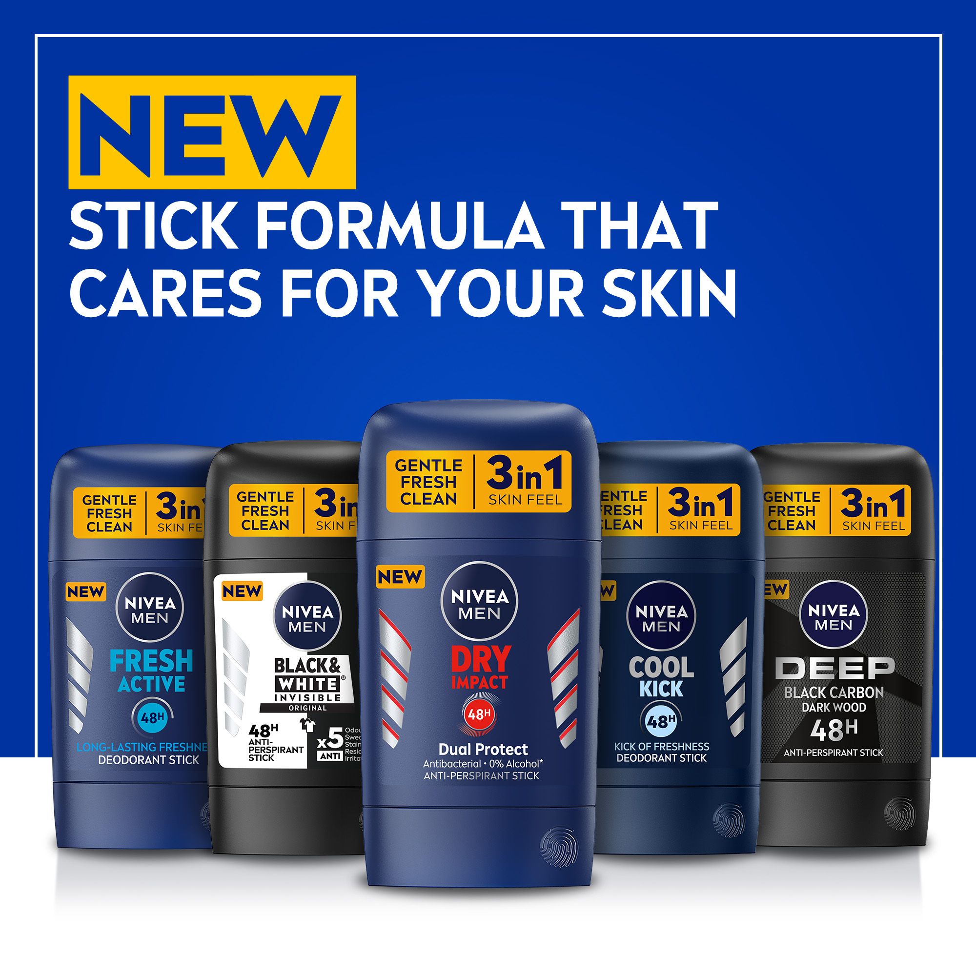 Nivea Men Deo Stick Dry Impact 50 Ml