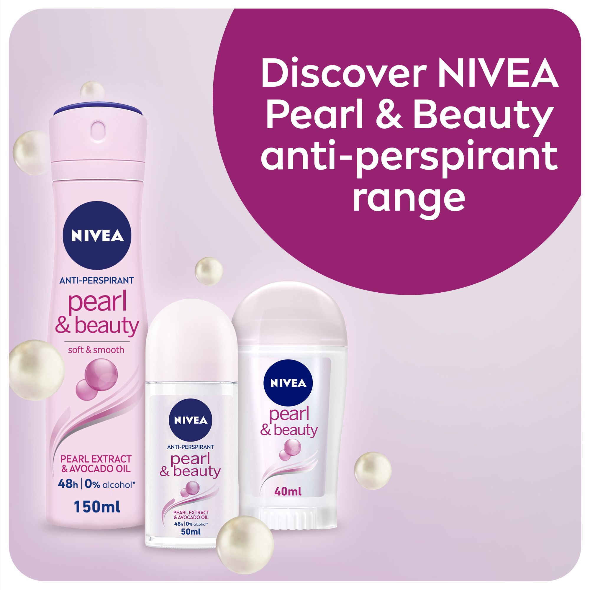 Deodorant Spray Pearl & Beauty -200ml