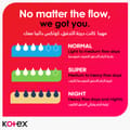 Kotex Ultra Thin Pads, Super Size Sanitary Pads with Wings, 8 Sanitary Pads