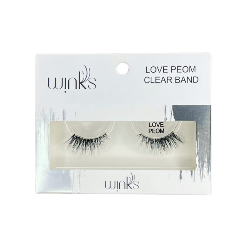 Winks Eyelashes Natural# 30 Love Peom