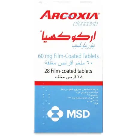 Arcoxia 60mg 28 Tab