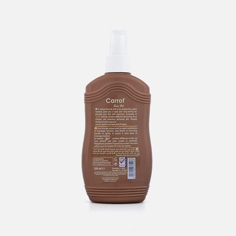 Carrot Sun Tan ACC Oil Coconut 200ML