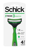 Schick XTREME3 SENSITIVE BAG 4 pcs