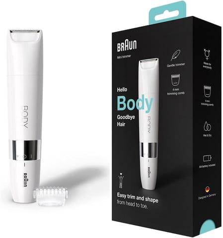 Braun Body Groom Bs 1000 Wht Box Menap