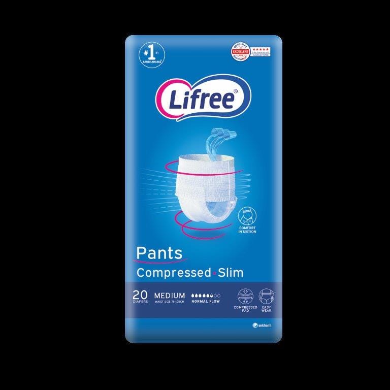 Lifree Adult Diaper Culotte Medium 20 Pcs