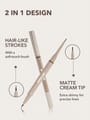 Sheglam 2-In-1 Brow Pencil - Espresso