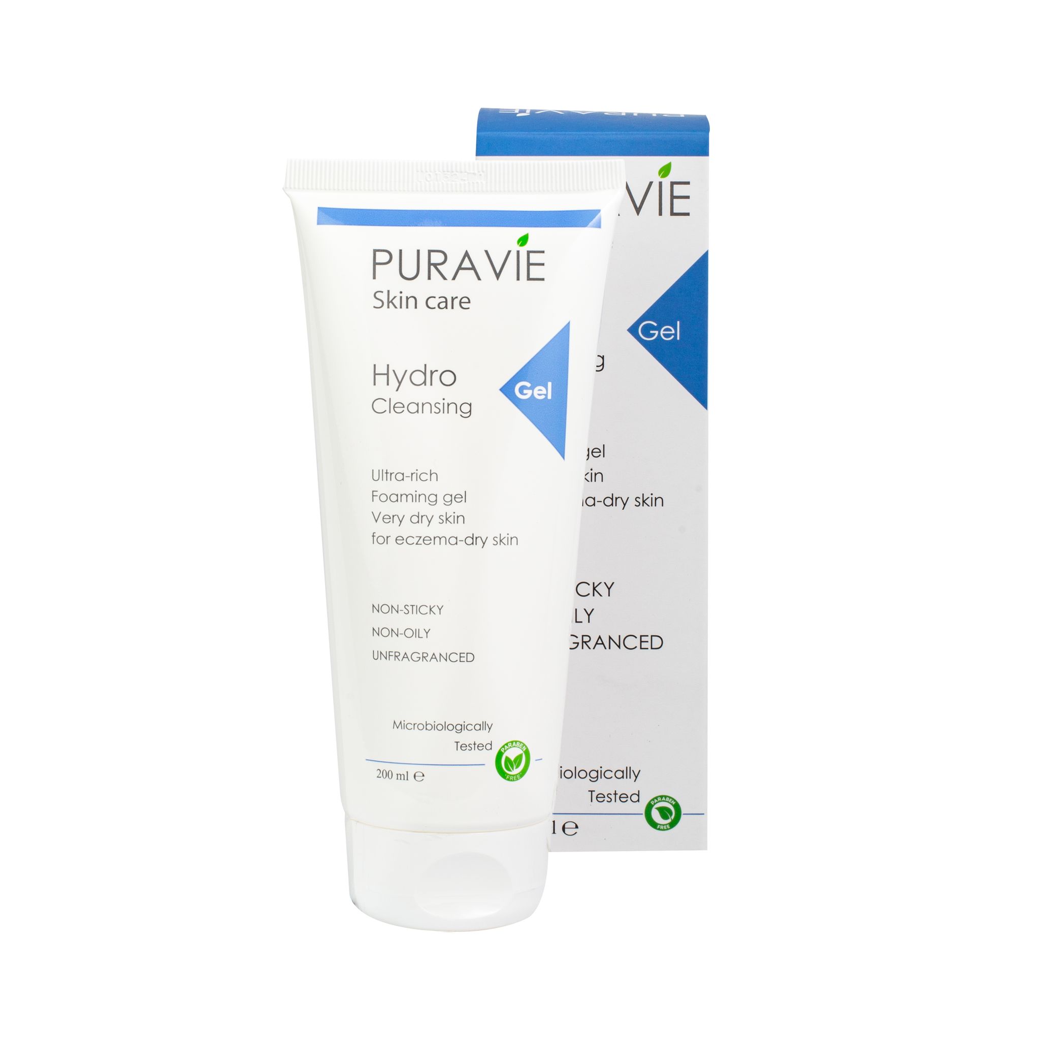 PURAVIE hydro cleansing Gel 200 ml tube