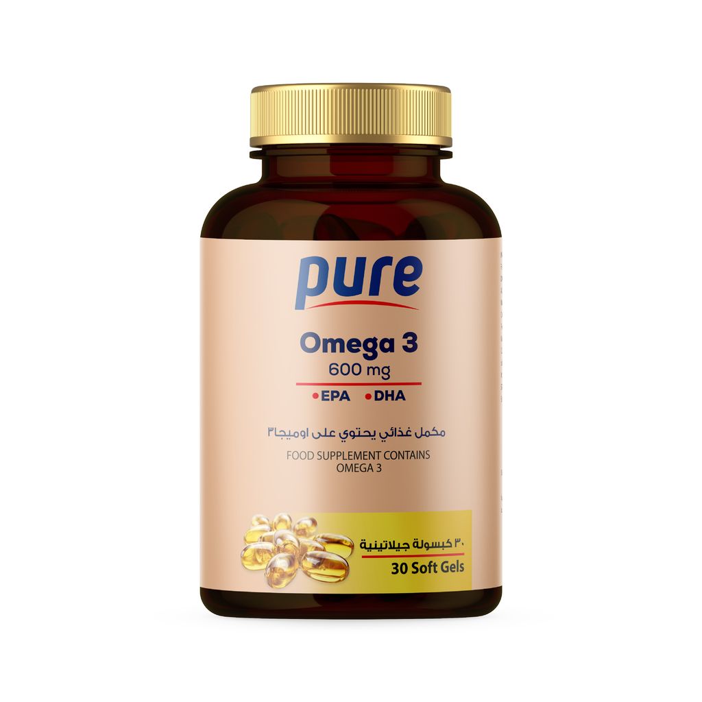 Pure Omega 3 - 600 mg 30 cap