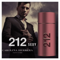 Carolina Herrera 212 Sexy Men For Men Eau De Toilette 100ml