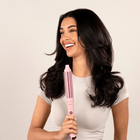 Hairdryer & Styler Brush Rose