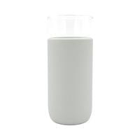 Glass Tumbler With Silicone Sleeve 380 ml